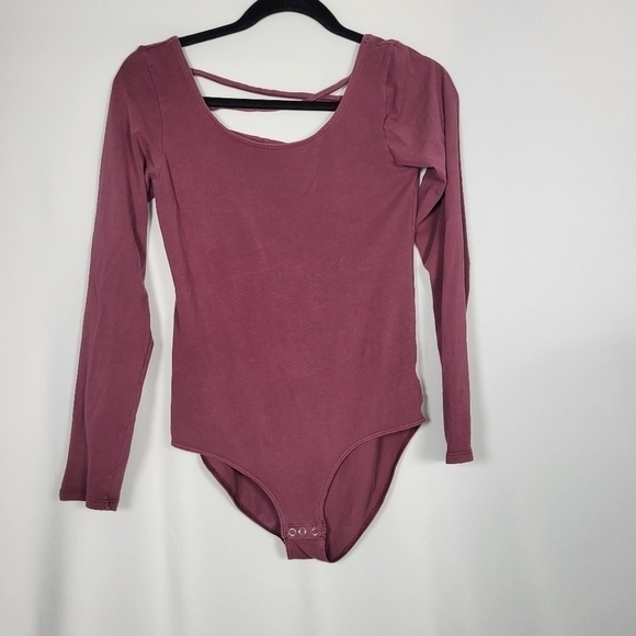 American Eagle Cotton Stretch Bodysuit in a Size Medium - Picture 7 of 12